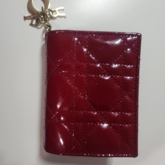 MINI LADY DIOR WALLET - Picture 1 of 6